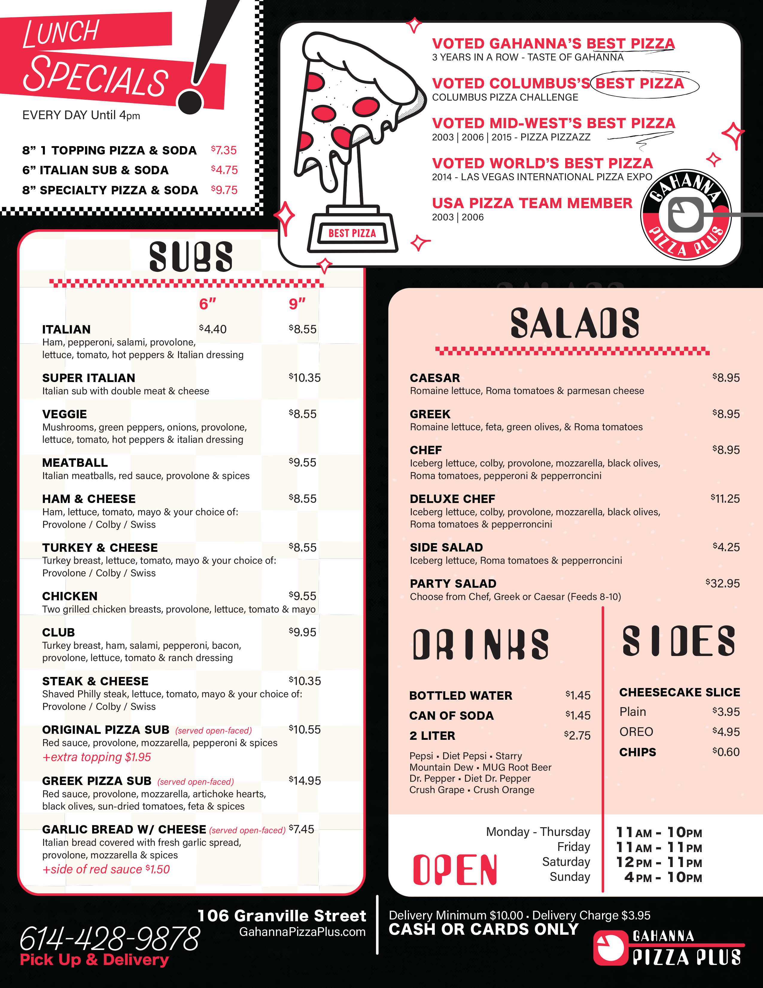 Menu Back Image