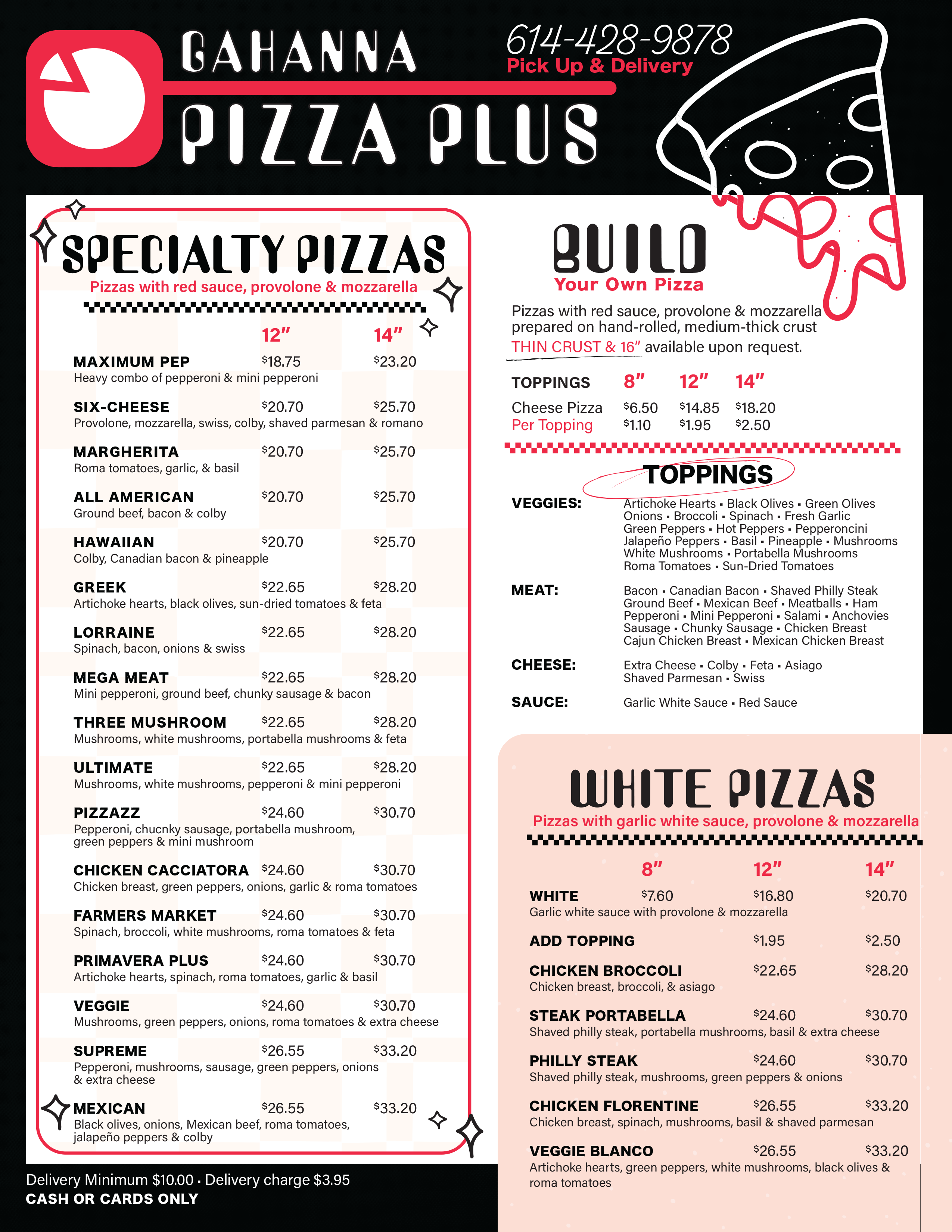 Menu Front Image